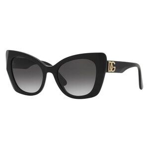 New Dolce & Gabbana Black Butterfly DG4405 501/8G Sunglasses Women